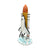 Rocket Take Off Figurine