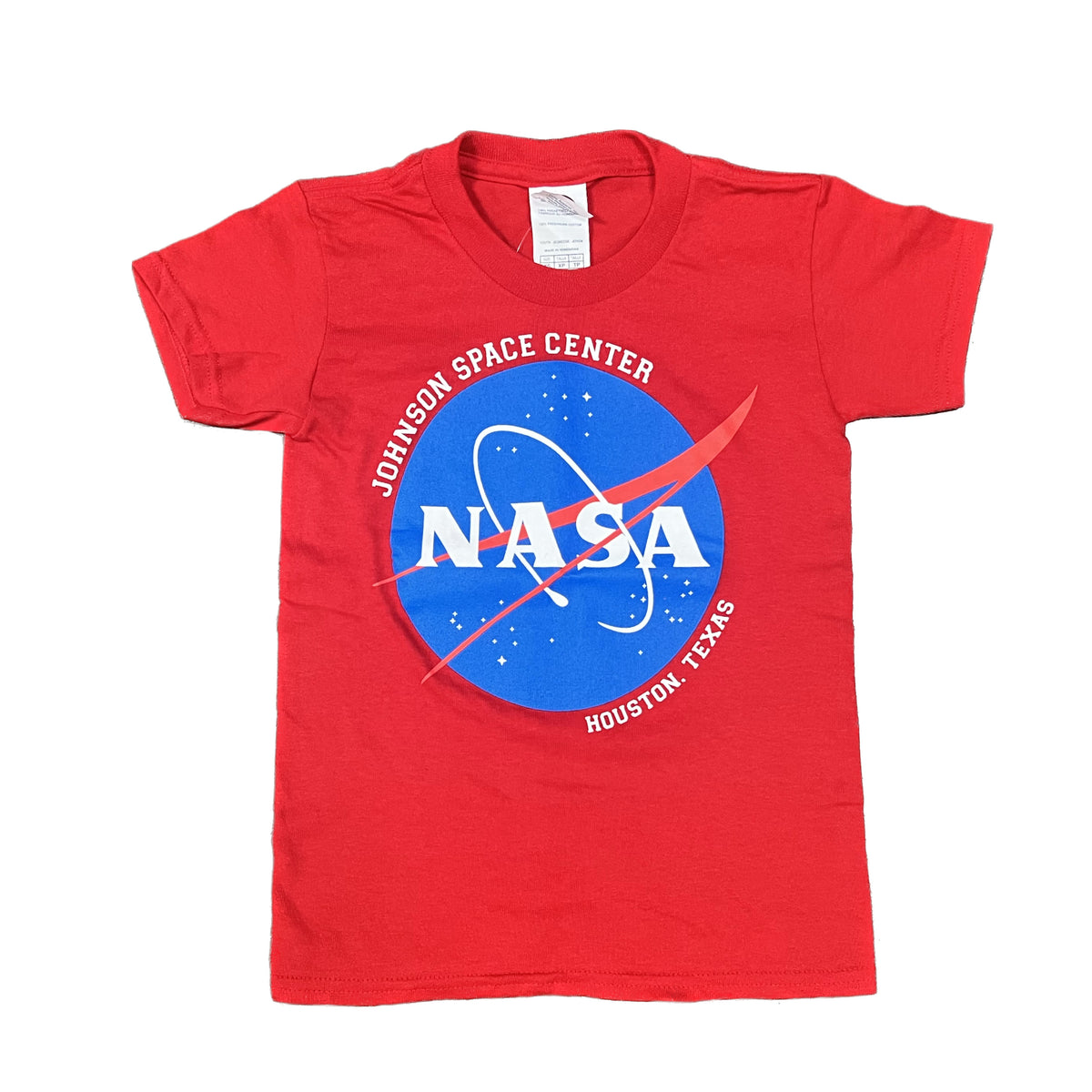 NASA Shifted Stripe Ringer tee – SpaceTrader Gift Shop