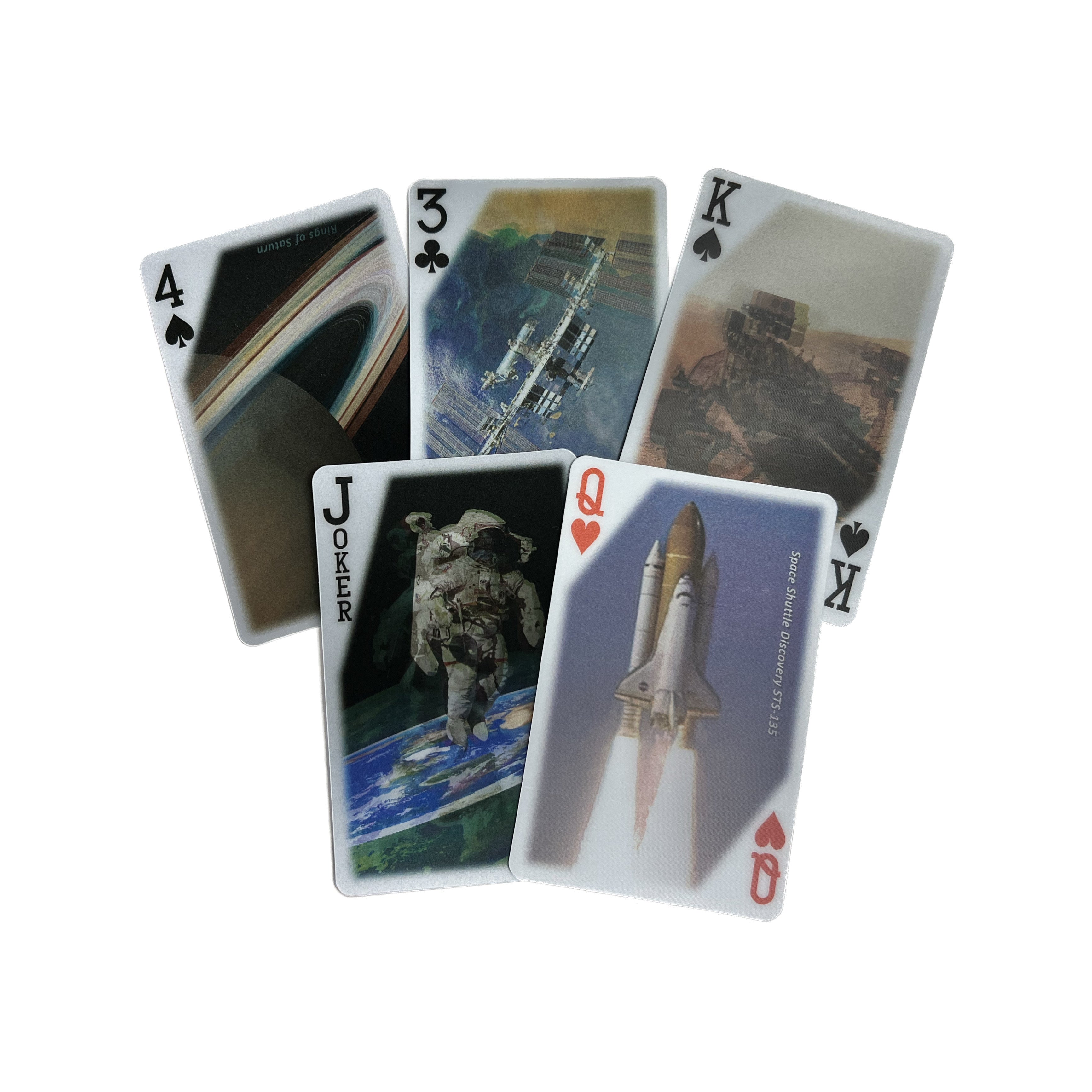 3D Holographic Space Playing Cards 3D Holographic Space Playing Cards