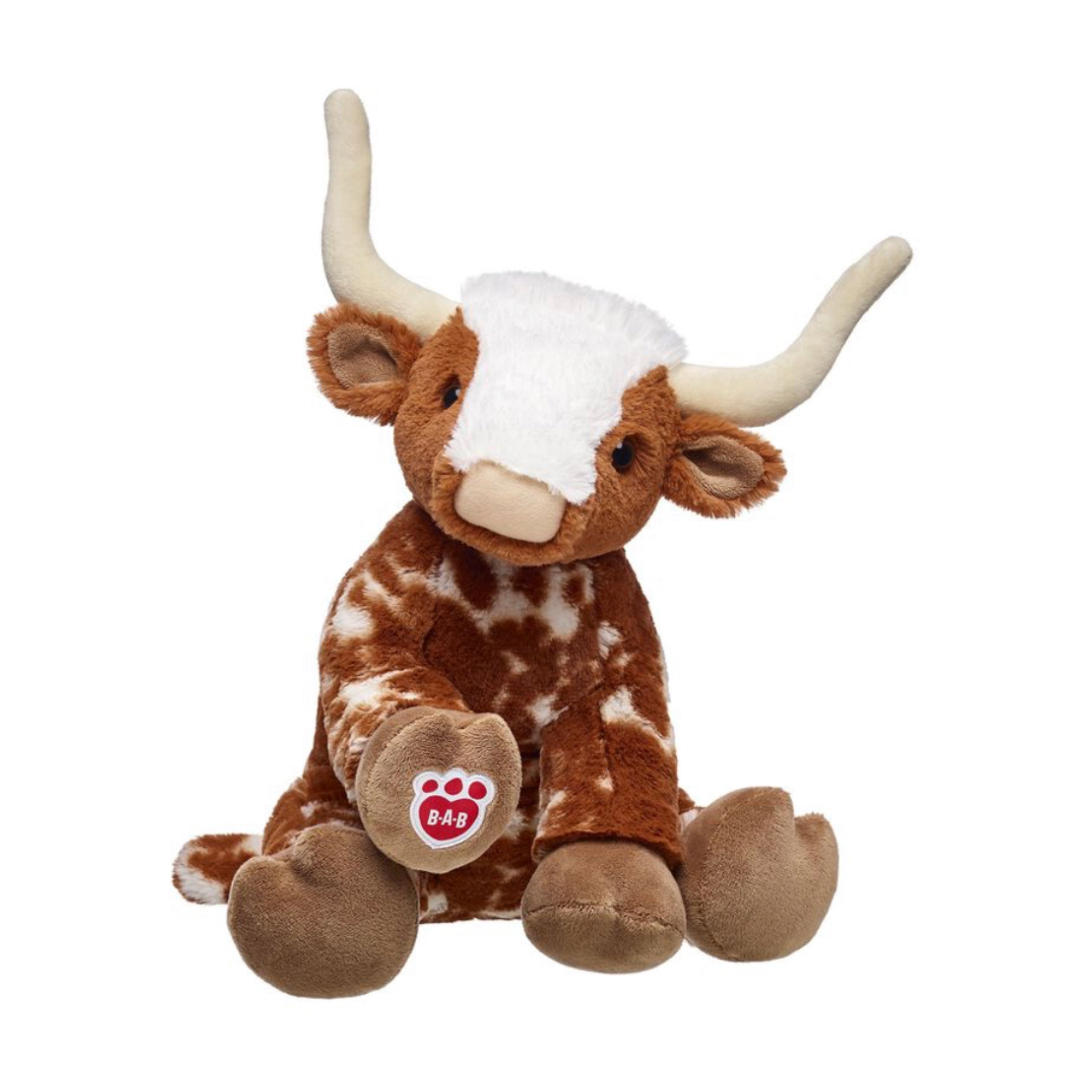 BuildABear Texas Longhorn Plush SpaceTrader Gift Shop