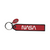 NASA Worm Flight Tag Keychain