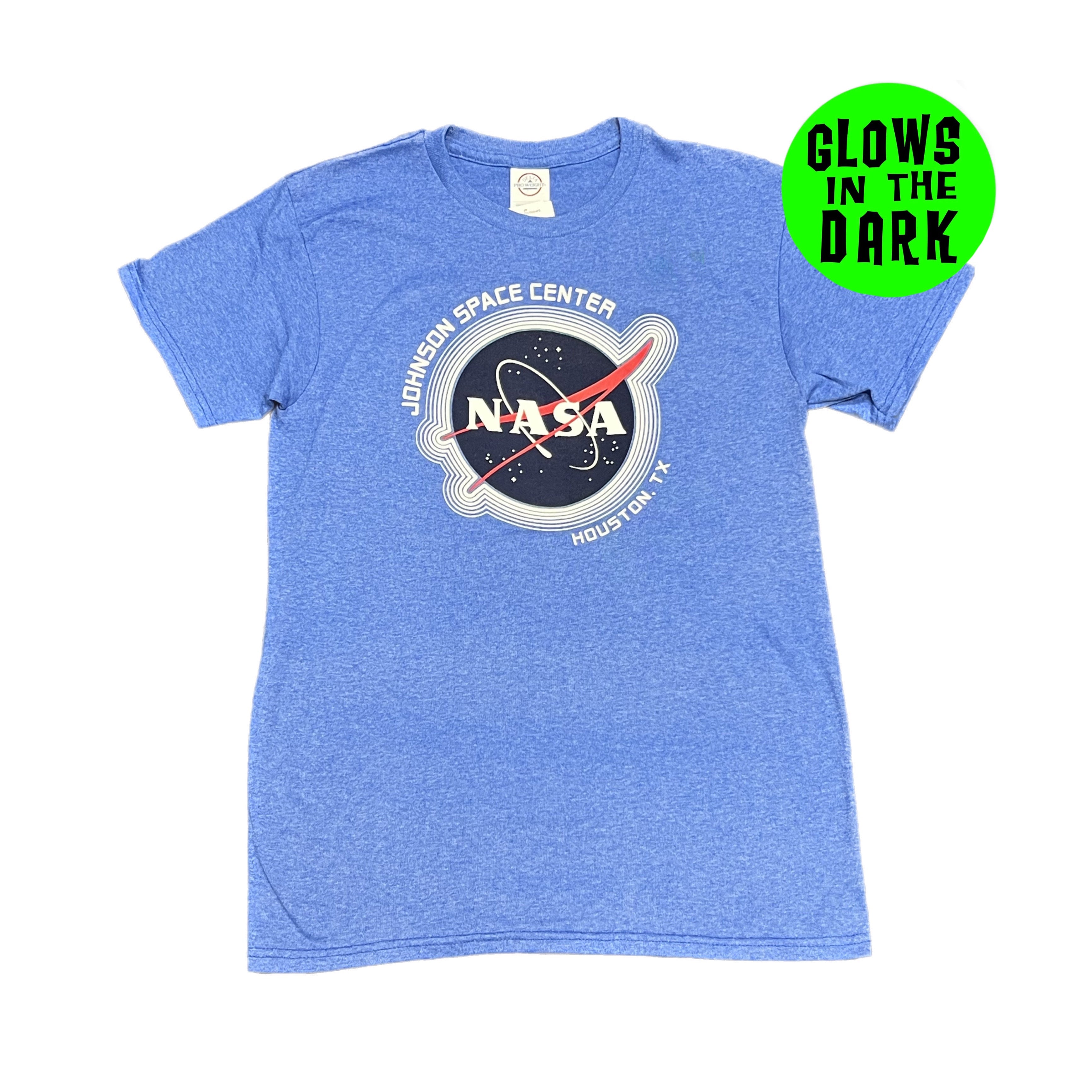 T-Shirt Homme NASA Logo Circle - Gris Sport, Licence Officielle