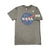 NASA Distressed Logo JSC Sleeve Print Shirt