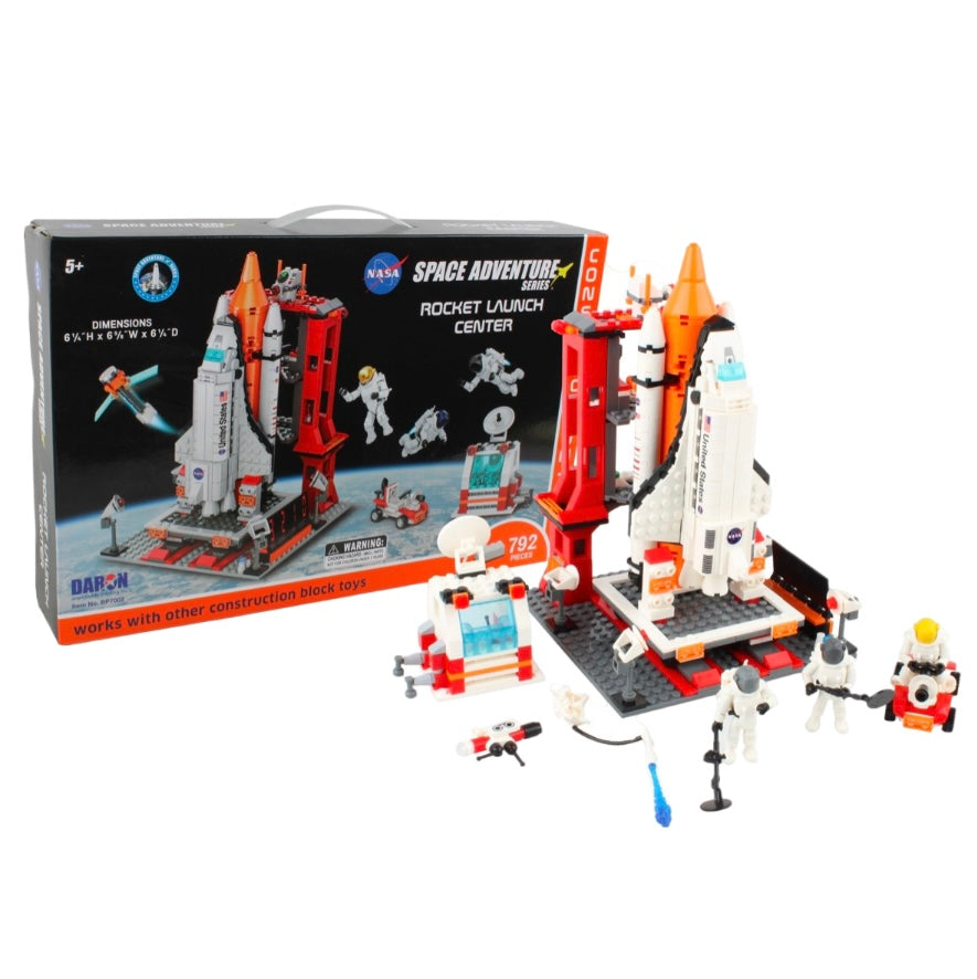 Rocket Launch Center Construction Brick – SpaceTrader Gift Shop