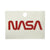 NASA Worm Logo Outline Sticker