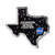 NASA Texas Outline Acrylic Magnet