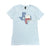 Ladies Distressed Texas State NASA Logo Shirt