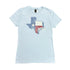 Ladies Distressed Texas State NASA Logo Shirt