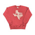 Texas State NASA Word Art Crew Sweatshirt