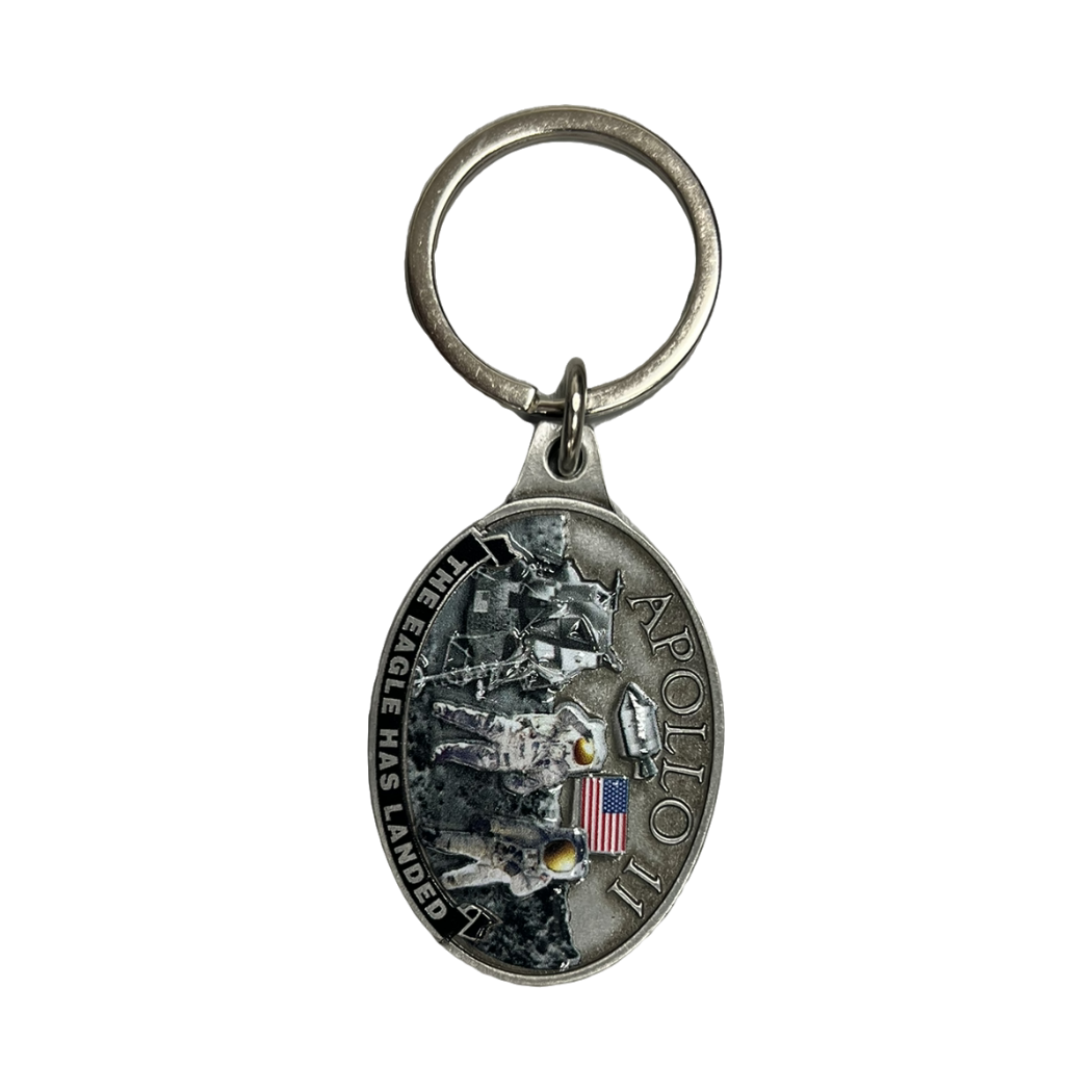 Apollo 11 The Eagle Has Landed Keychain – SpaceTrader Gift Shop