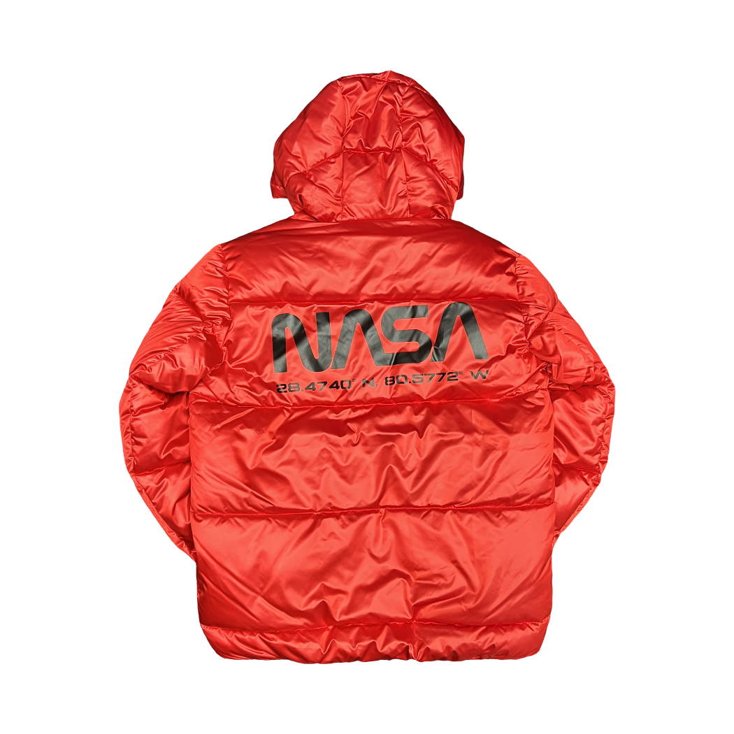 Nasa jacket red online