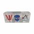 3-Pack NASA Artemis Shot Glasses