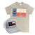 JSC Houston Texas Flag Shirt & Cap Bundle