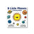 8 Little Planets Coloring Book: A Solar System Coloring Book for Toddlers and Kids