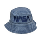 Blue Double Sided NASA Logos Bucket Hat-36649976266805