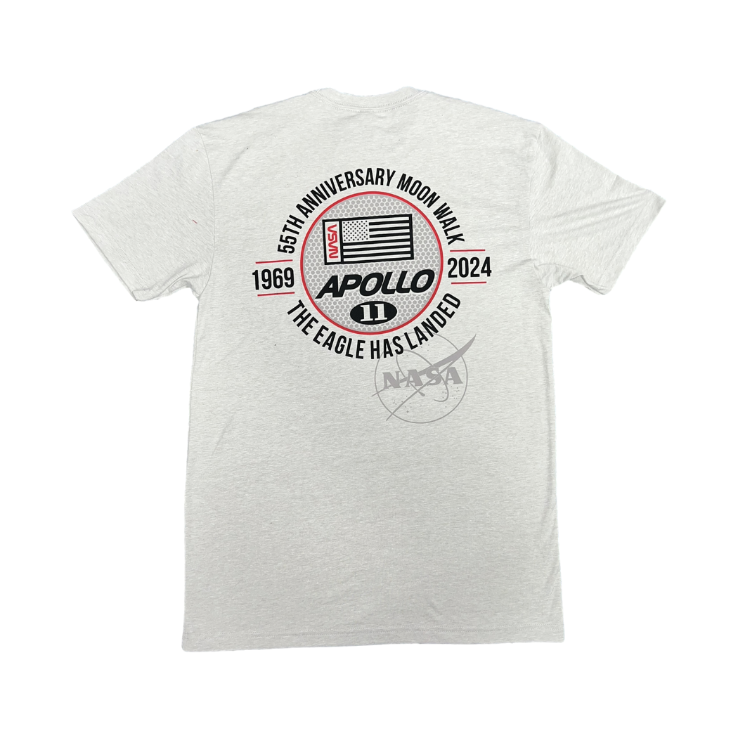 Apollo 11 55th Anniversary Shirt – SpaceTrader Gift Shop