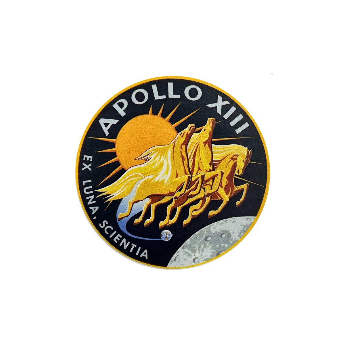 Apollo 13 Sticker – SpaceTrader Gift Shop