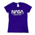 Ladies Glitter Foil NASA Logo Shirt