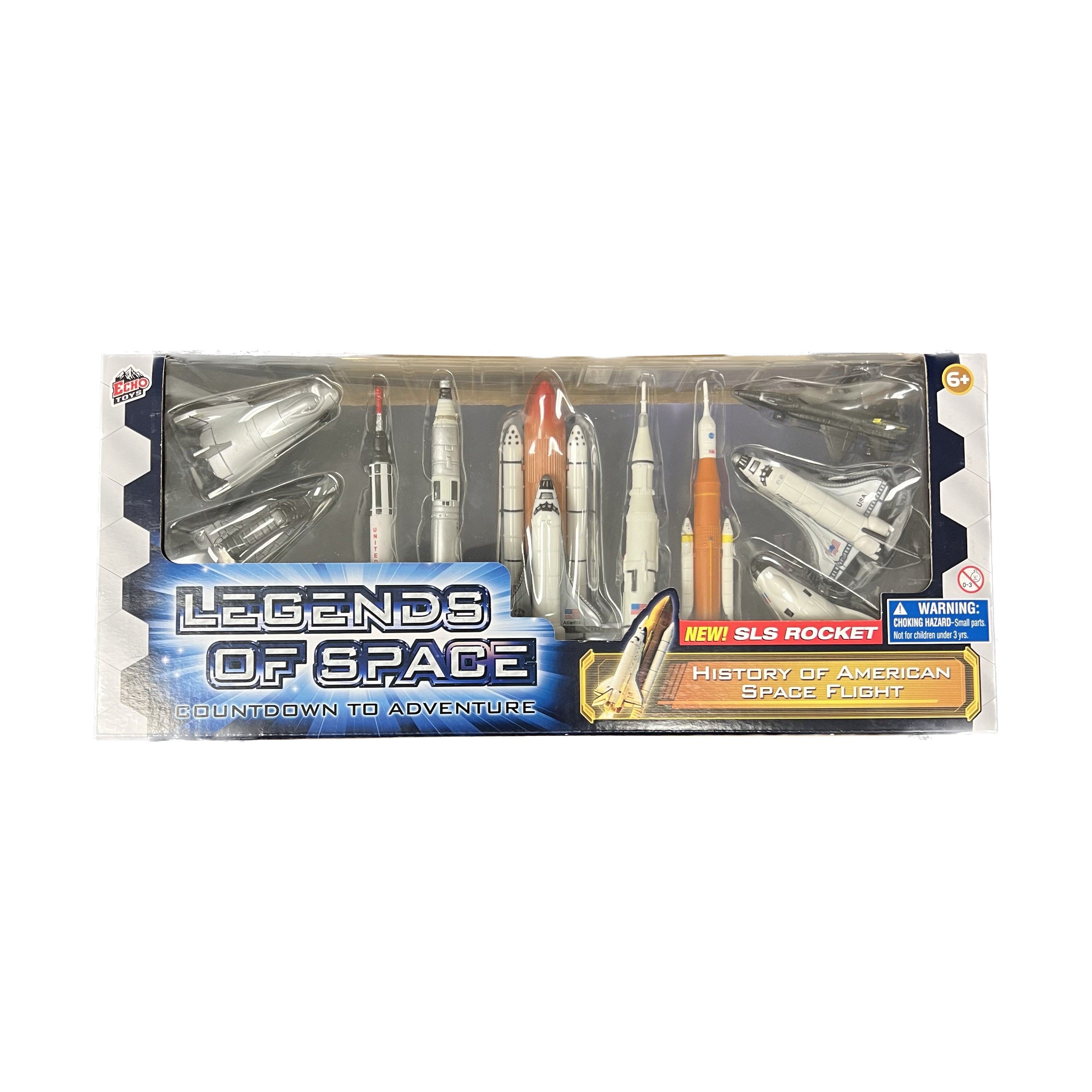 History of American Space Flight Play Set – SpaceTrader Gift Shop