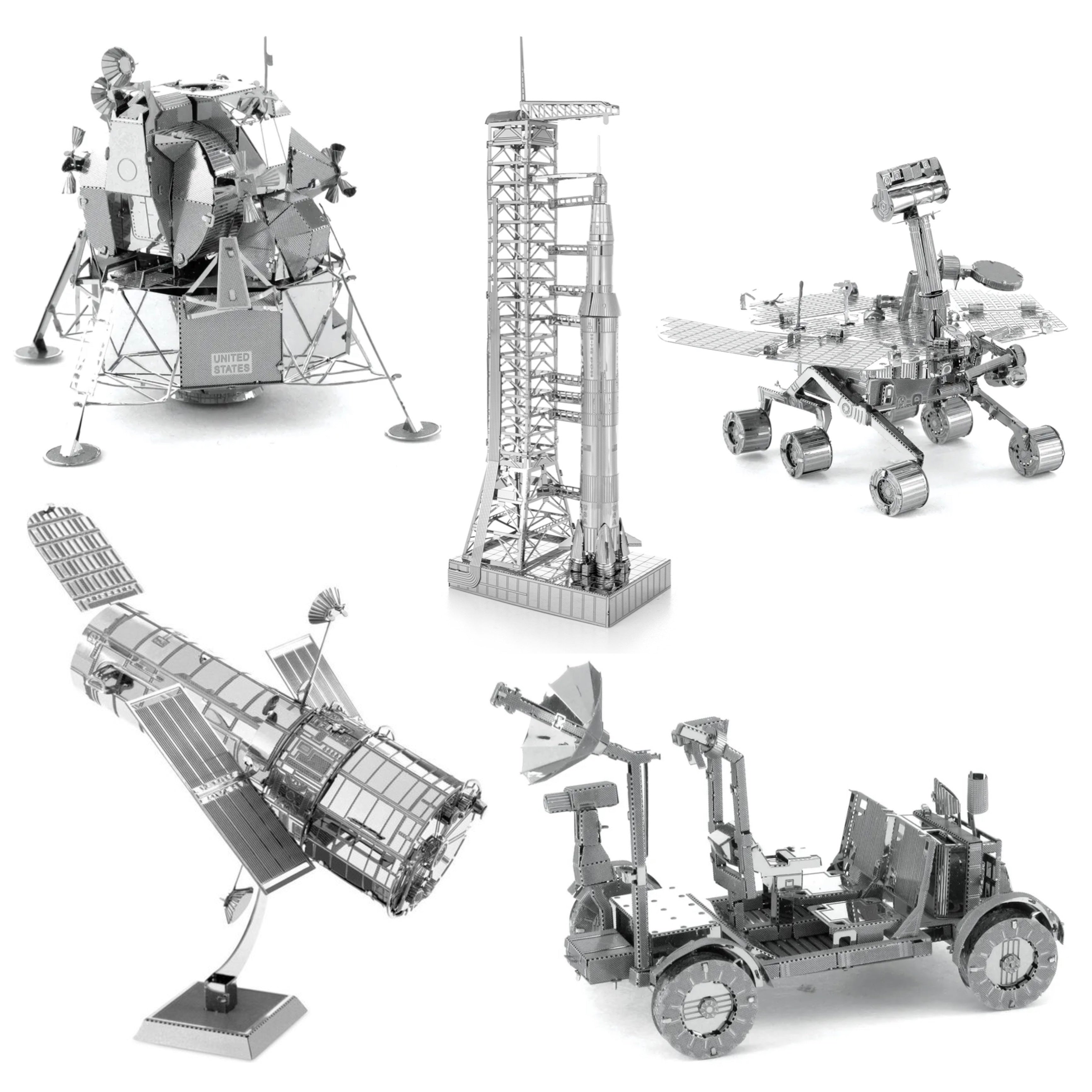 Metal Earth NASA 3D Model Kits – SpaceTrader Gift Shop