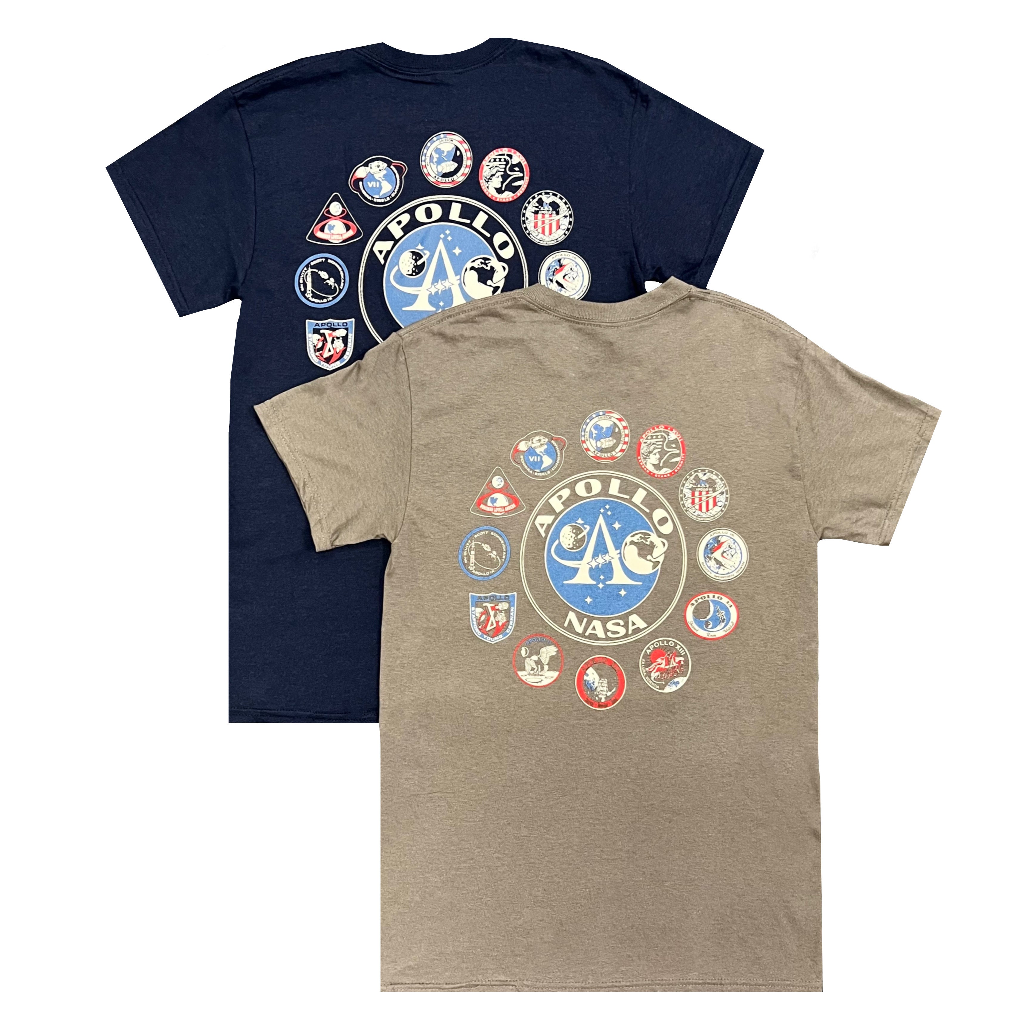 Apollo Mission Collage Shirt – SpaceTrader Gift Shop