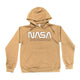 NASA Logo Neutral Colored Hooded Sweatshirt-34049949106229