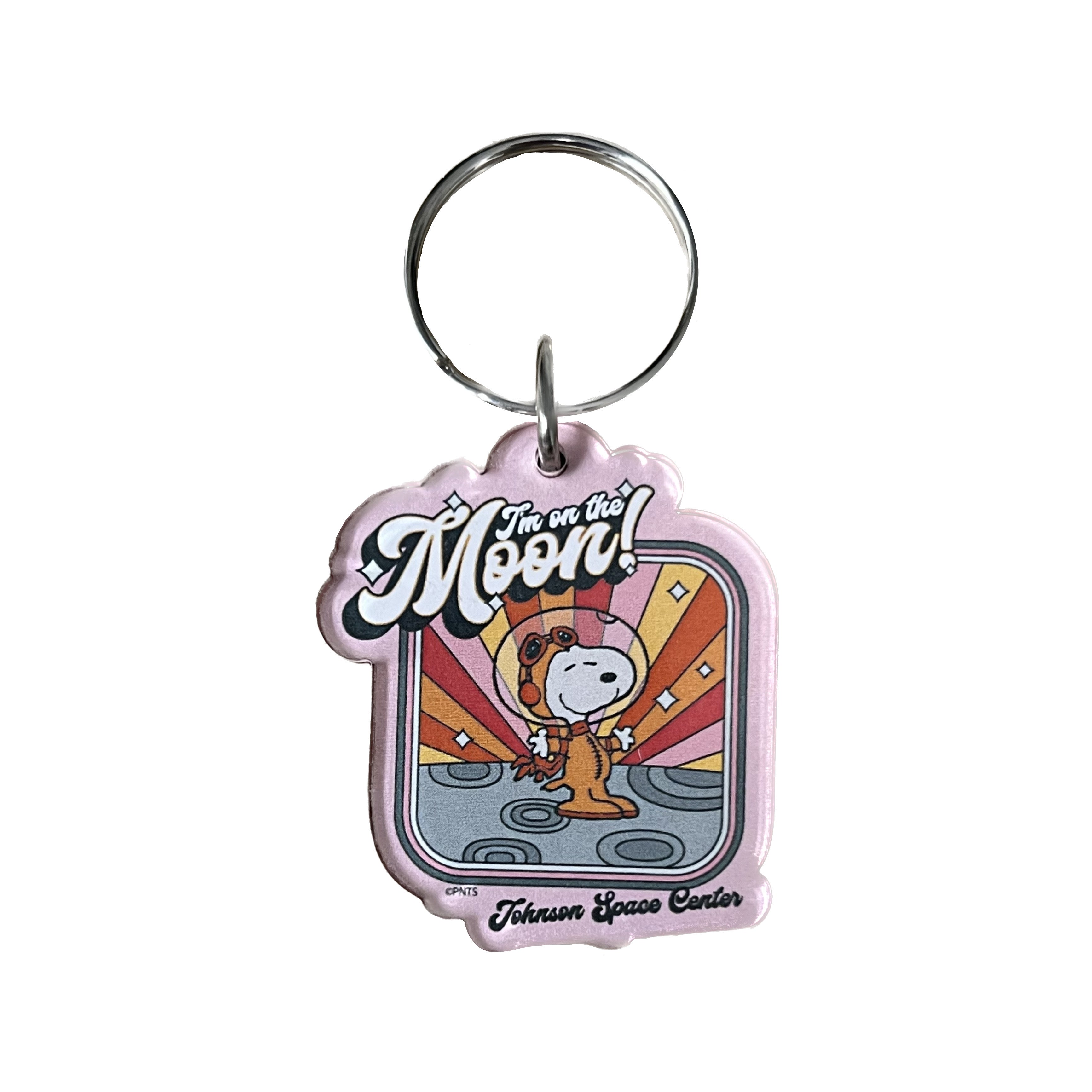 Snoopy Artemis Keychain – SpaceTrader Gift Shop