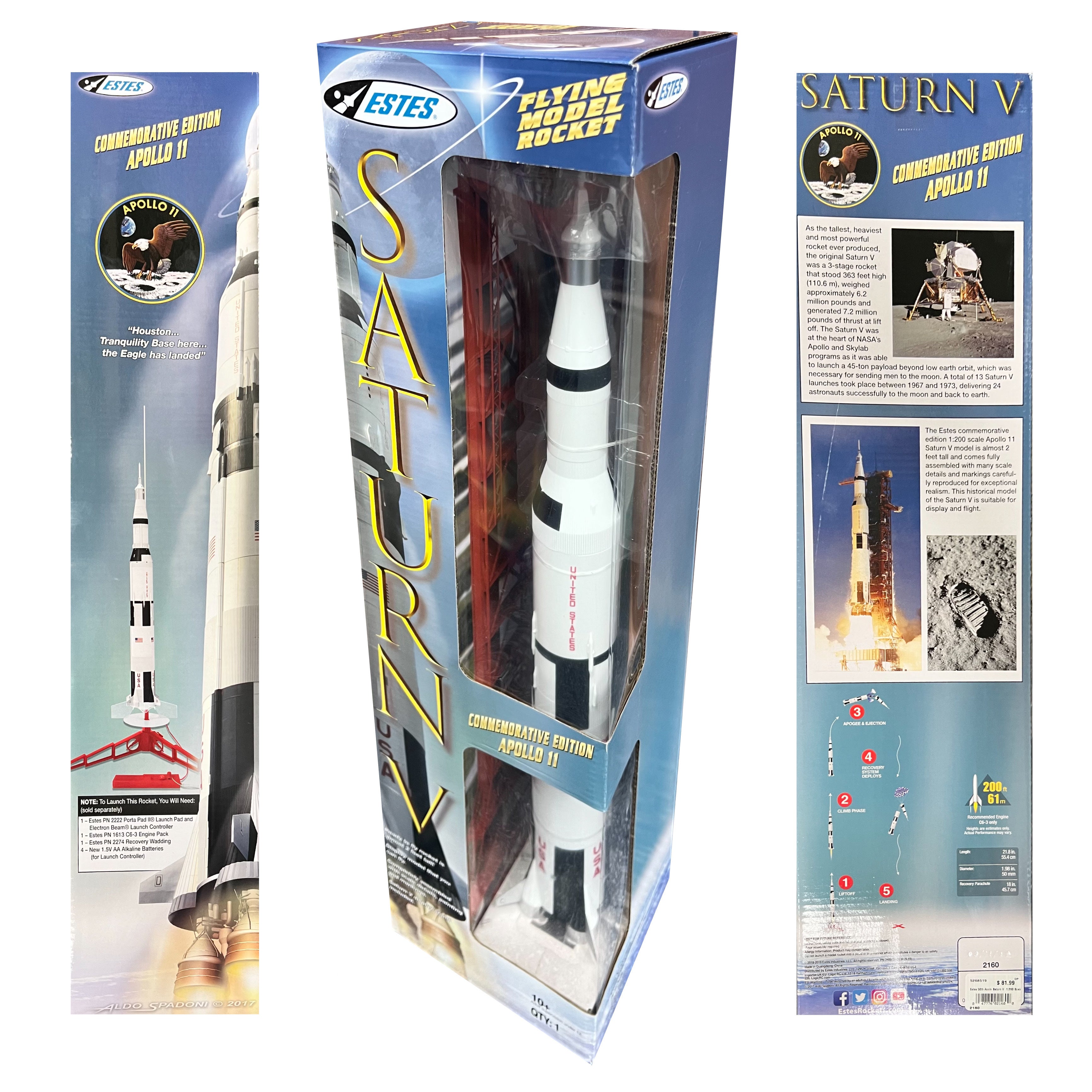Apollo Saturn Rocket Model Kit